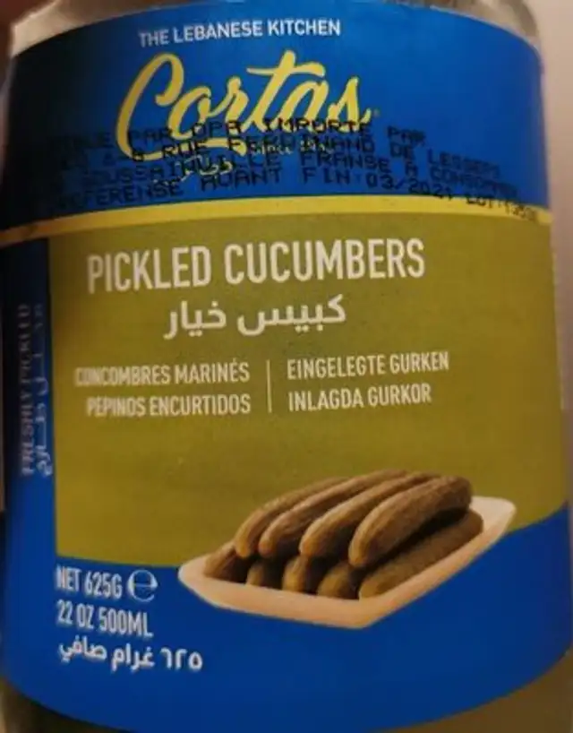 pickled cucumebers