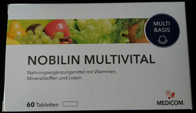 Nobilin Multivital front packaging
