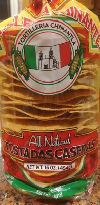 Tostadas Caseras front packaging