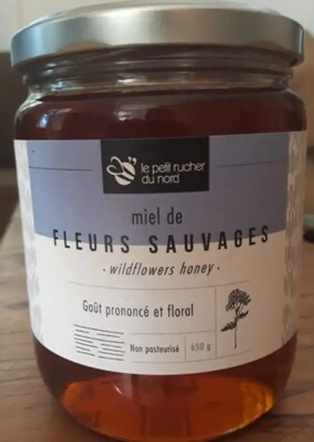 Miel de fleurs sauvages non pasteurise