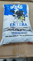 Leche entera en bolsa