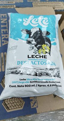 Leche deslactosada bolsa