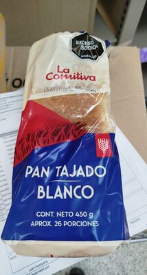 Pan tajado blanco