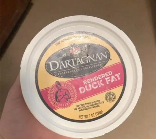 Dartagnan rendered duck fat
