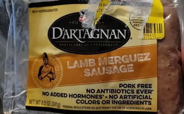 Lamb Merguez Sausage