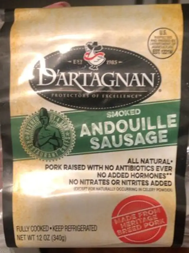 Dartagnan smoked andouille sausage