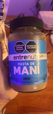 PASTA DE MANÍ coco
