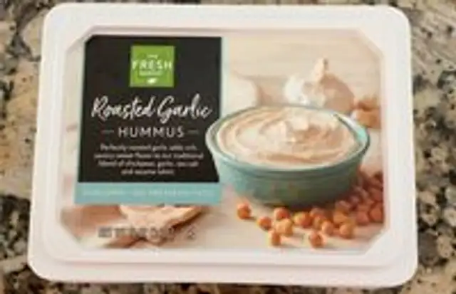 Roasted garlic hummus