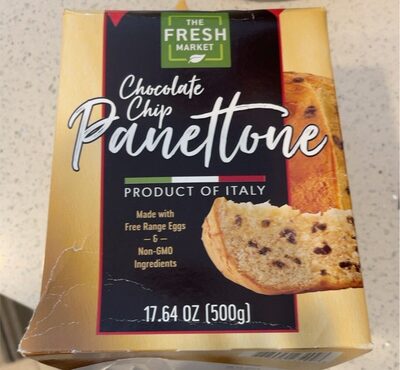 Chocolate chip panettone
