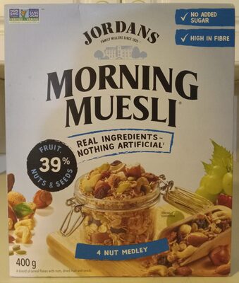 4 Nut Medley Morning Muesli