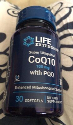 Super Ubiquinol CoQ10, 100mg with PQQ