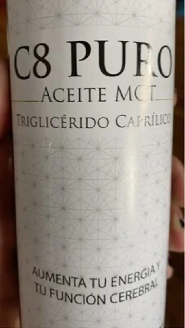 C8 puro, aceite mct