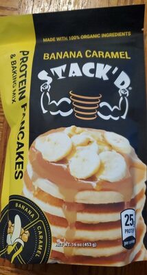 Banana Carmel pancakes