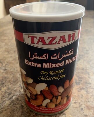 Mixed nuts front packaging