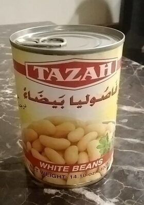 White beans front packaging