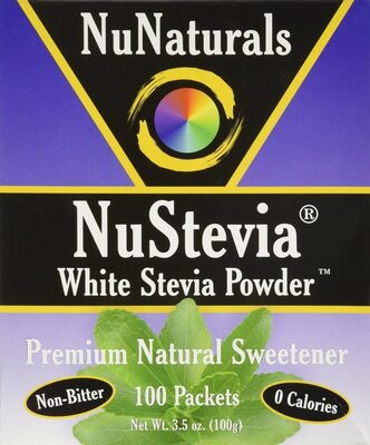White Stevia Powder front packaging