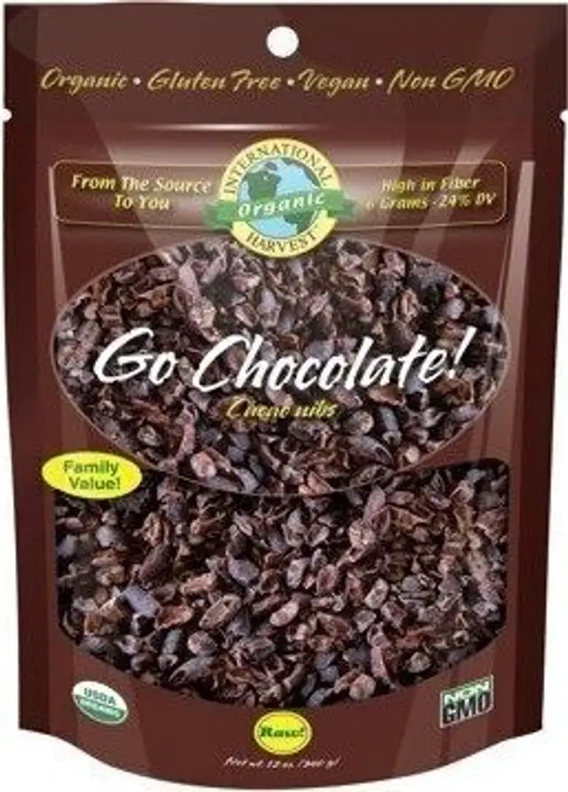 Organic Raw! Go Chocolate! Cacao Nibs