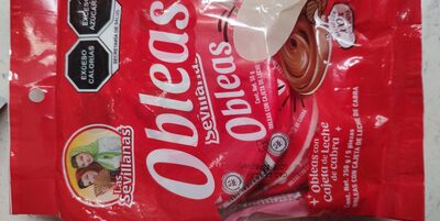 Obleas con cajeta de leche de cabra