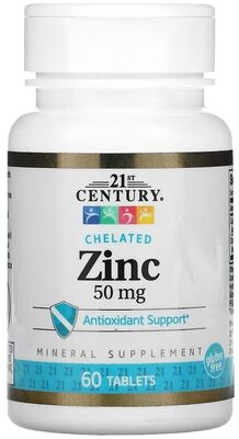 Zinc, 50 mg
