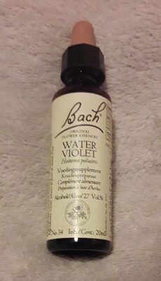 Flower essences water violet