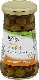 Manzanilla Stuffed Spanish Olives