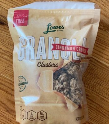 Cinnamon Crunch Granola Clusters