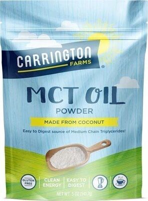 Mct oil powder made from coconut