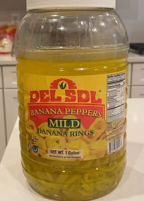 Banana Peppers - Mild Banana Rings