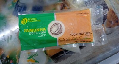 Pamonha Doce com Coco