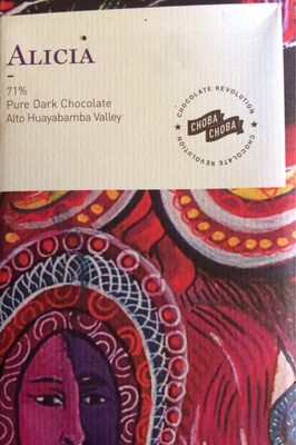 Alicia pur chocolat noir 71%