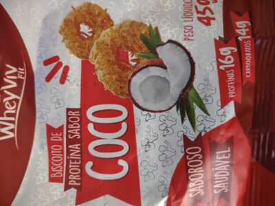 Biscoito de Proteína sabor Coco