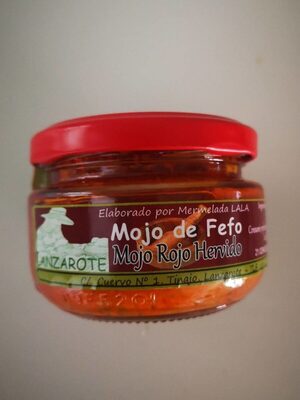 Mojo rojo hervido