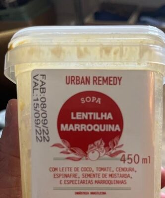 Sopa Lentilha Marroquina