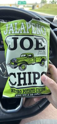 Jalapeño Joe Chips Retro Potato Chips