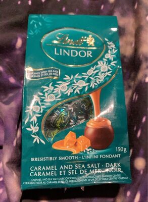 Lindor Caramel and sea salt dark
