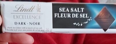 Lindt noir fleur de sel