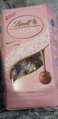 Chocolat lindt saveur creme glacé front packaging