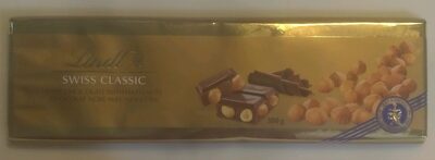 Dark Chocolate with Hazelnuts front packaging