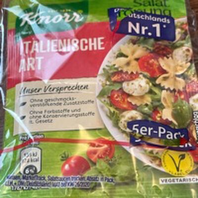 Salatkrönung Italienische Art