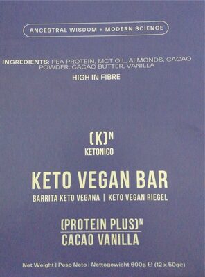 Keto Vegan Bar
