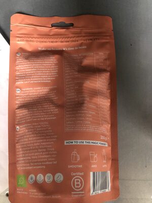 Poudre Mélange Vitality Blend Bio 200g