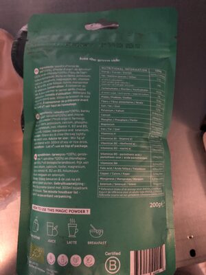 Poudre Mélange Detox Blend Bio 200g