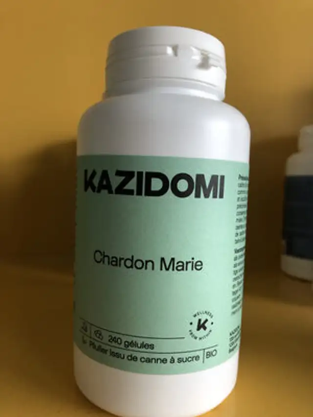 Chardon Marie Bio 240 gélules front packaging