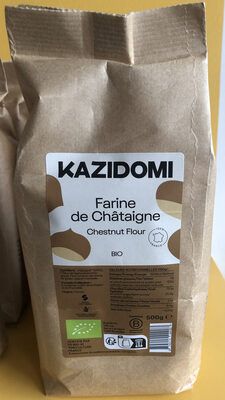 Farine Châtaigne Bio front packaging