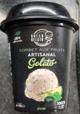 Gelato sorbet aux fruits