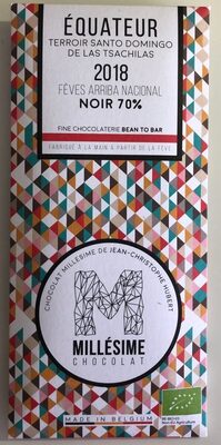Millésime Chocolat - Equateur Noir 70%