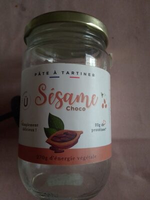 Pâte à tartiner Césame choco. front packaging
