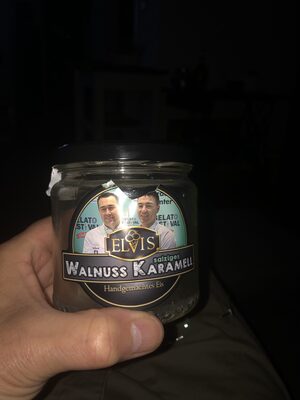 Walnuss salziges Karamell
