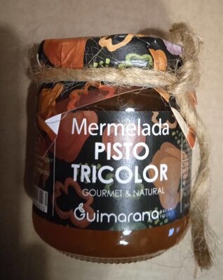 Mermelada de pisto tricolor