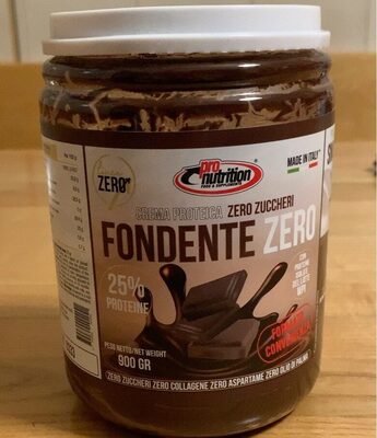 Crema proteica fondente zero